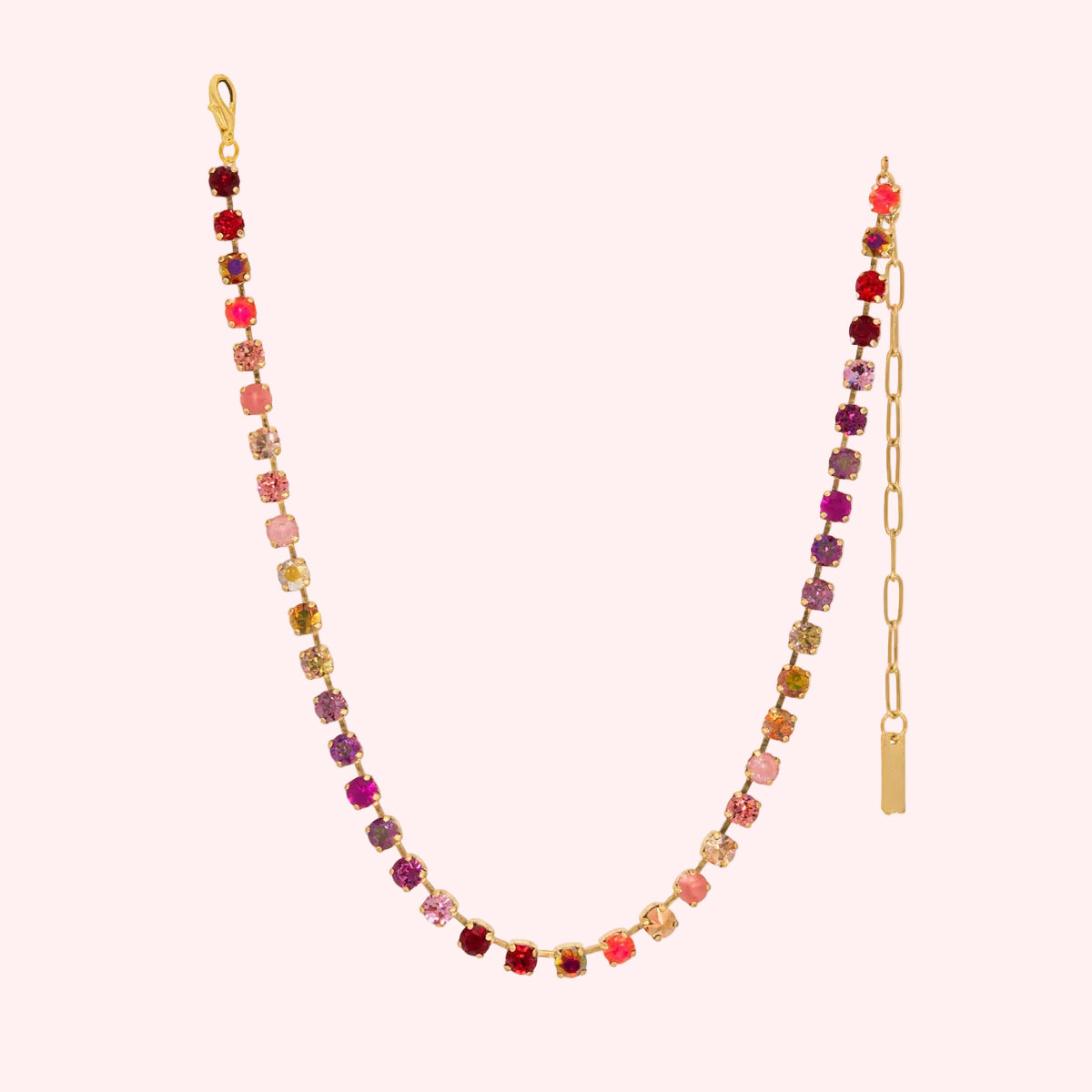 TOVA Serina Necklace Flamingo Mix