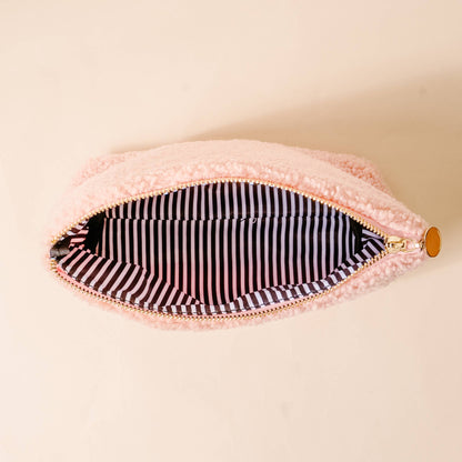 Teddy Pouch-Ghosts & Pearls