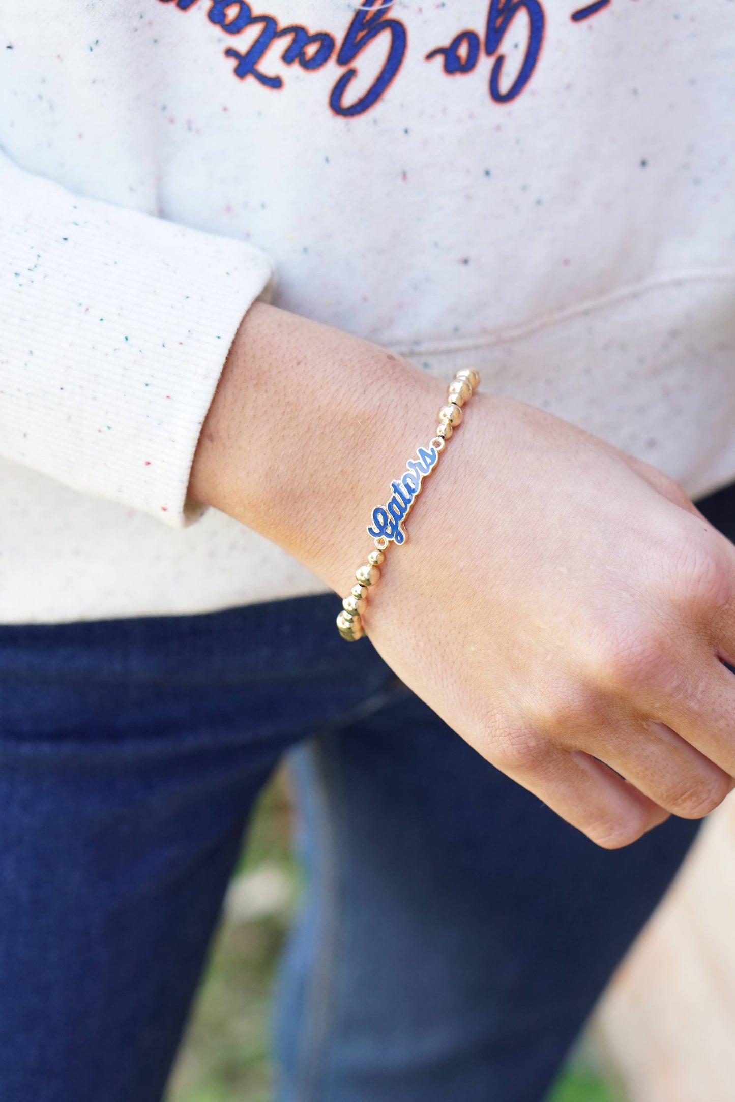 Florida Gators-Inspired Autograph Enamel Stretch Bracelet