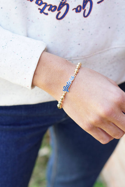 Florida Gators-Inspired Autograph Enamel Stretch Bracelet