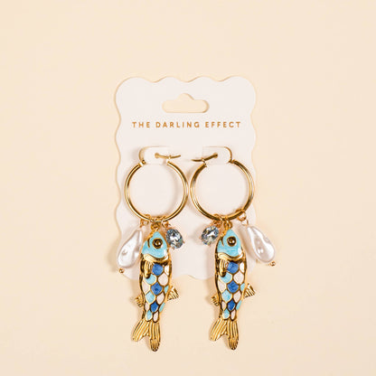 Signature Hoop Earrings–Catch of the Day