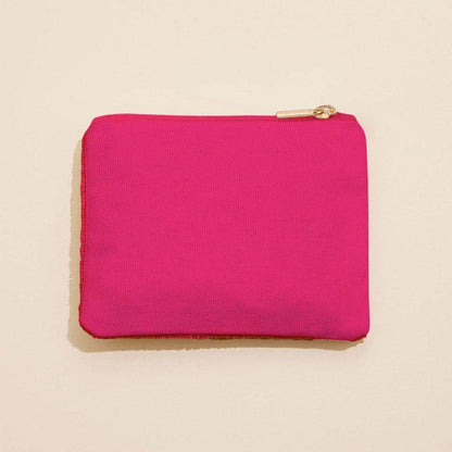 BOTOX Message Seed Beaded Mini Pouch Bag