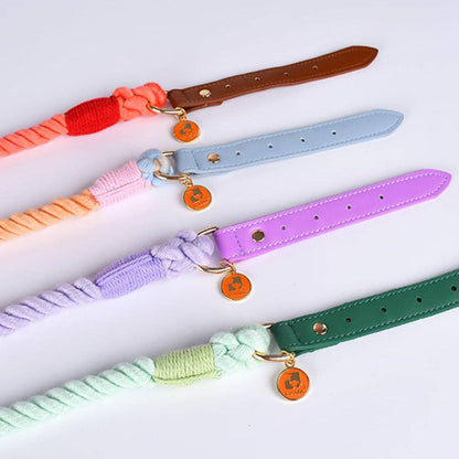 Loofie - Cotton Rope Dog Collar