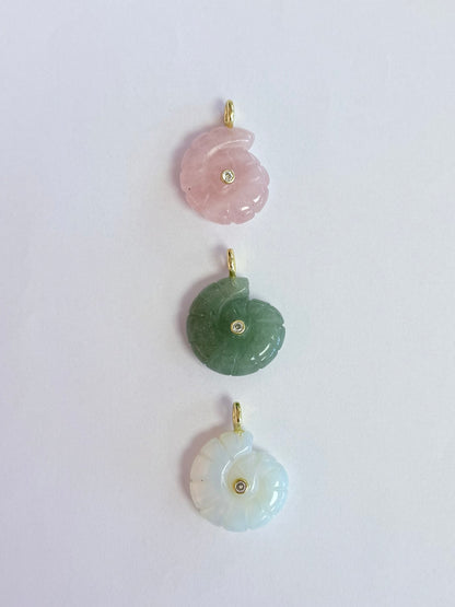 Glass Coastal Crystal Charms