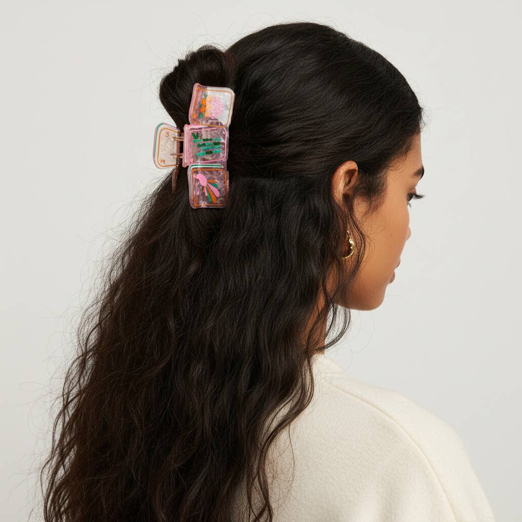 Mahjong Claw Hair Clip – Cute Mahjong Hair Accessory | Let’s Play Mahjong Collection