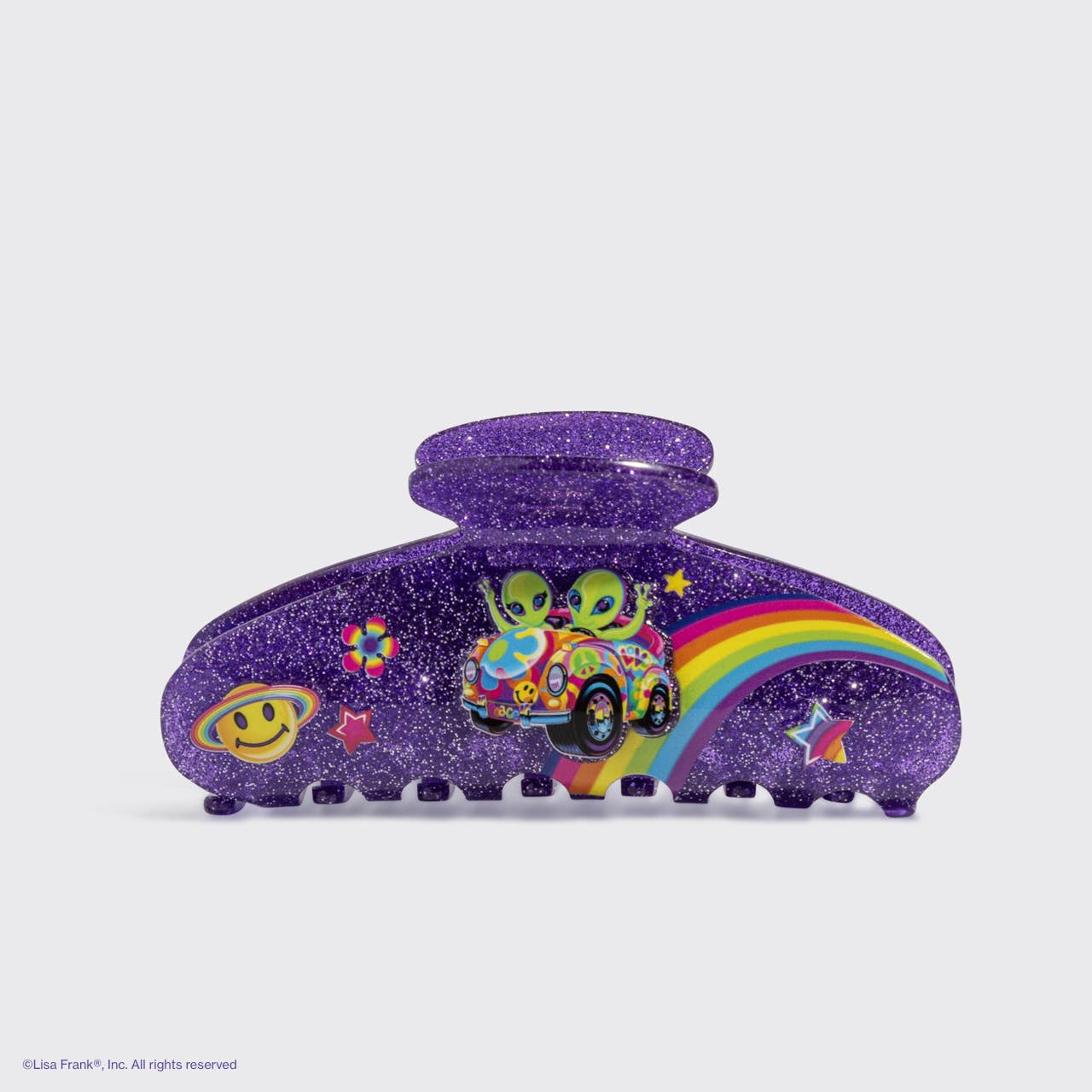 Lisa Frank x Kitsch Glitter Claw Clip – Zoomer™ & Zorbit™ Hair Clip