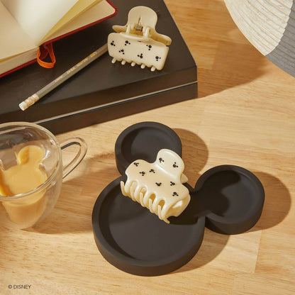 Kitsch x Mickey & Minnie Recycled Puffy Claw Clip – Cream Disney Hair Clip