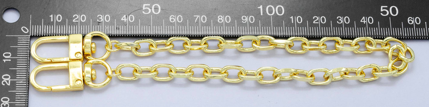 Gold Filled Cable Purse Chain for DIY Bag Charms