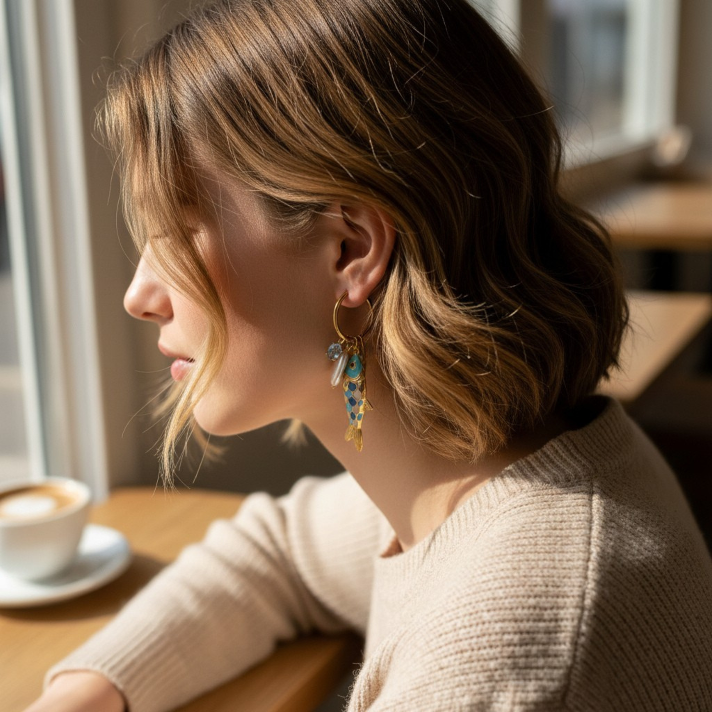 Signature Hoop Earrings–Catch of the Day