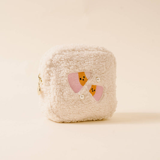 Teddy Pouch-Square Candy Corn Cuties