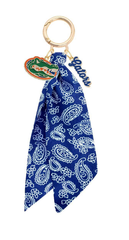 Florida Gators-Inspired Bandana Bag Charm