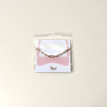✨ Gold Paperclip Hat Chain – Trucker Hat Accessory