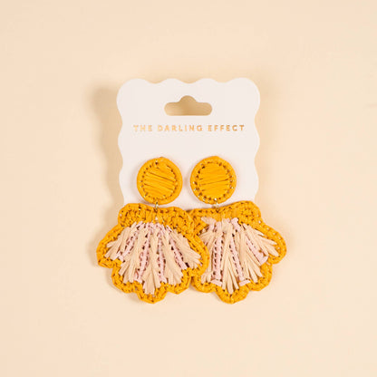Cabana Breeze Earrings–Yellow