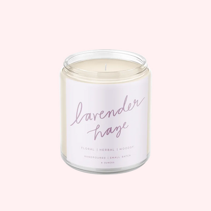 Lavender Haze | Lavender, Bergamot & Cedar Candle | 8 oz