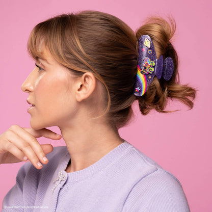 Lisa Frank x Kitsch Glitter Claw Clip – Zoomer™ & Zorbit™ Hair Clip
