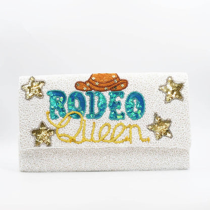Rodeo Queen Beaded Clutch – Western Statement Bag