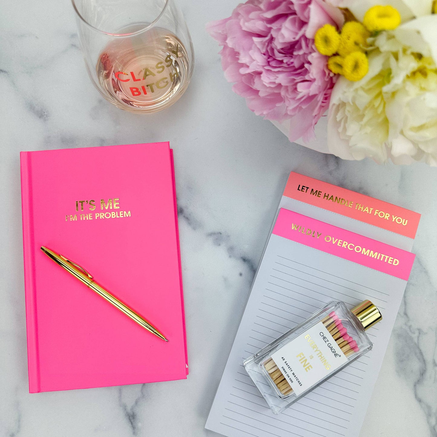 Wildly Overcommitted - Lined Notepad, To-Do List, Funny Gift