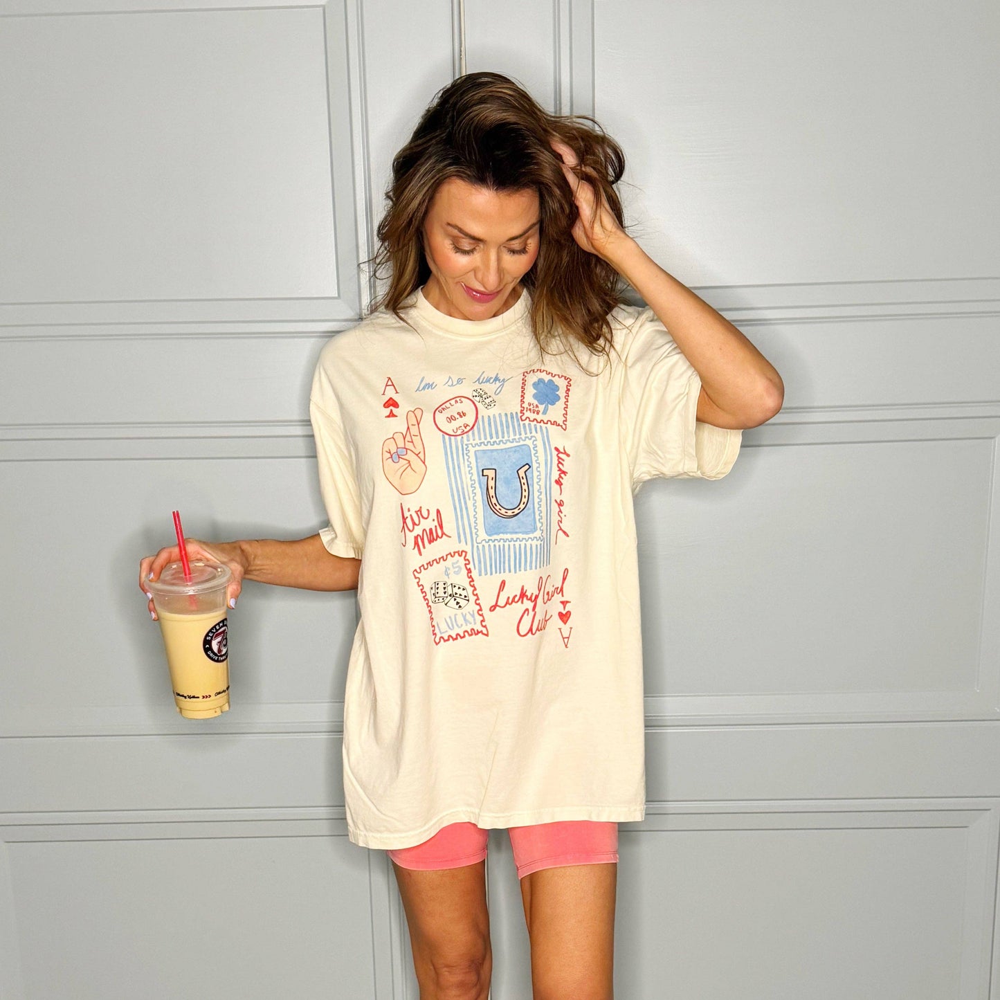 Lucky Girl Club Tee