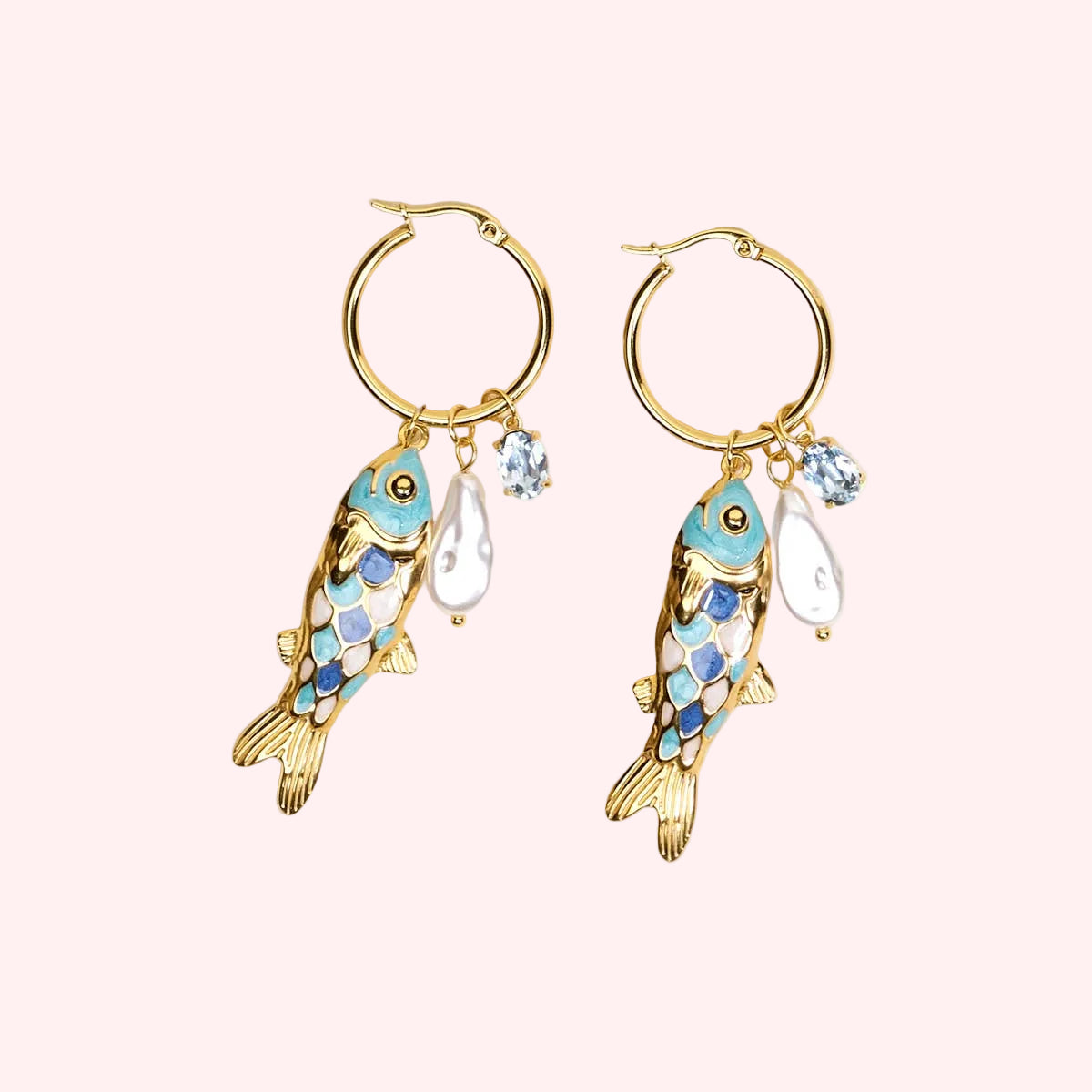 Signature Hoop Earrings–Catch of the Day