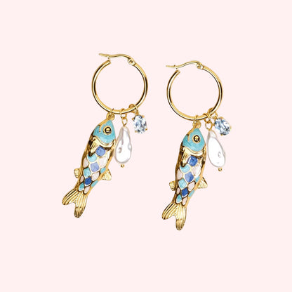 Signature Hoop Earrings–Catch of the Day