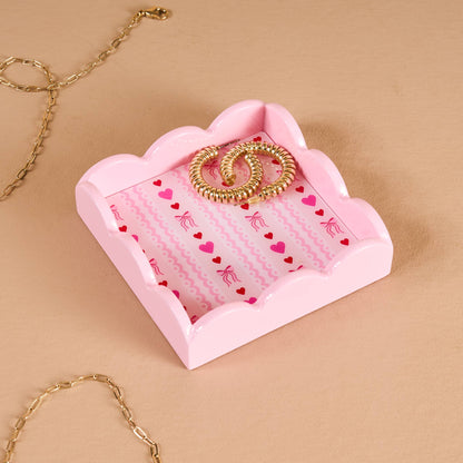 Scalloped Trinket Tray-Oh So Lovely