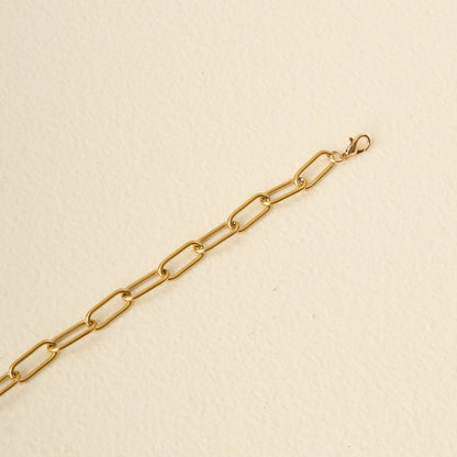✨ Gold Paperclip Hat Chain – Trucker Hat Accessory