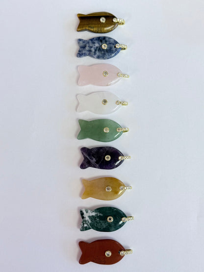 Glass Coastal Crystal Charms