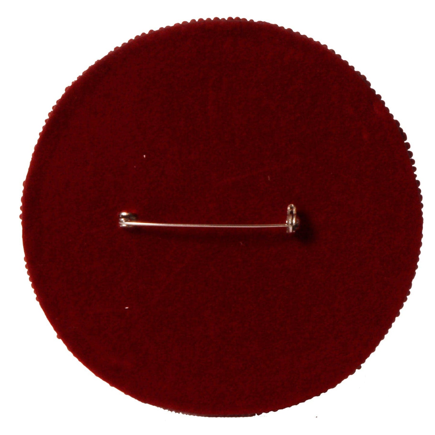 Garnet & Gold Inspired Go Noles Beaded Button