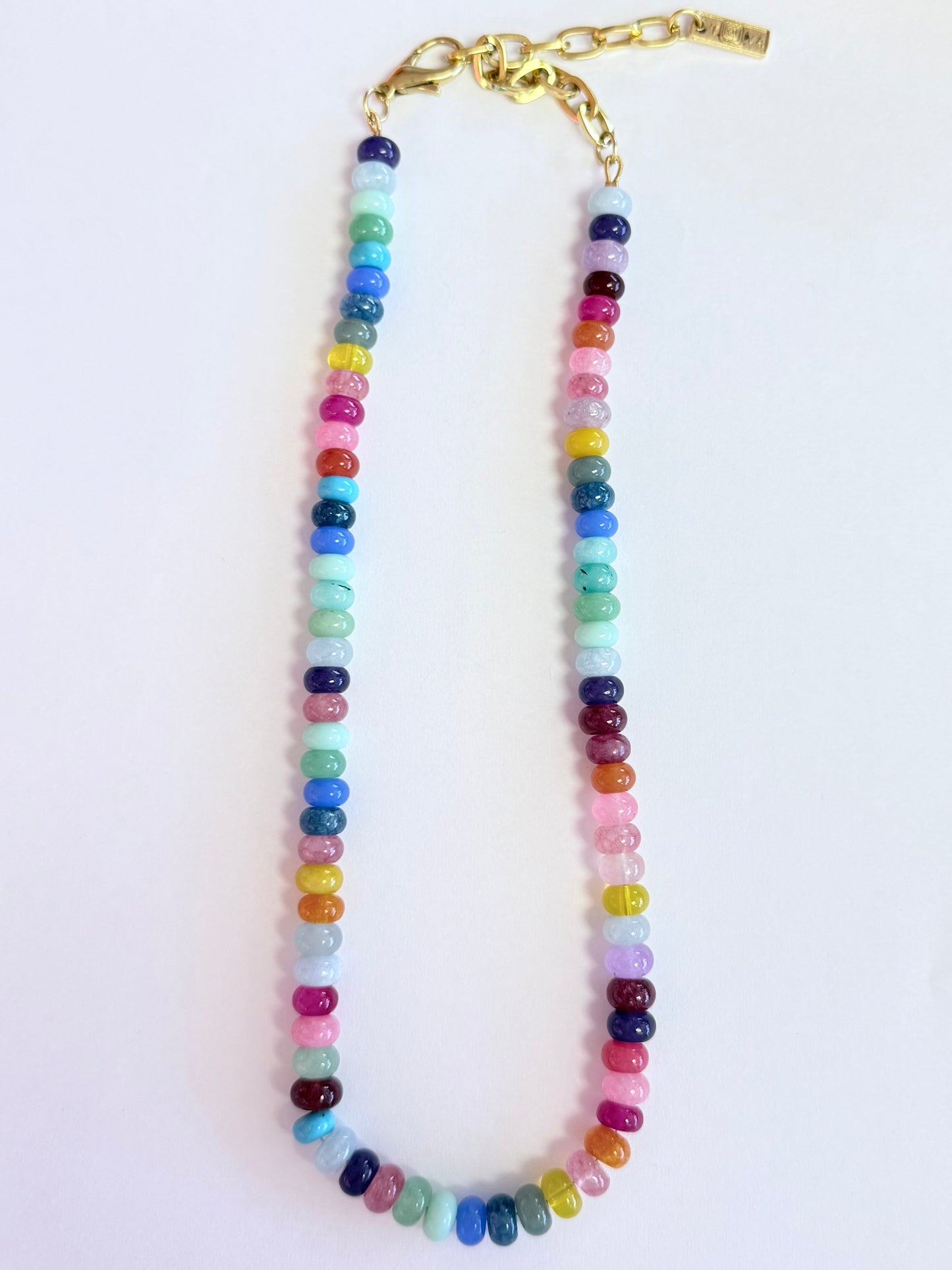 Handmade Glass Stone Necklace