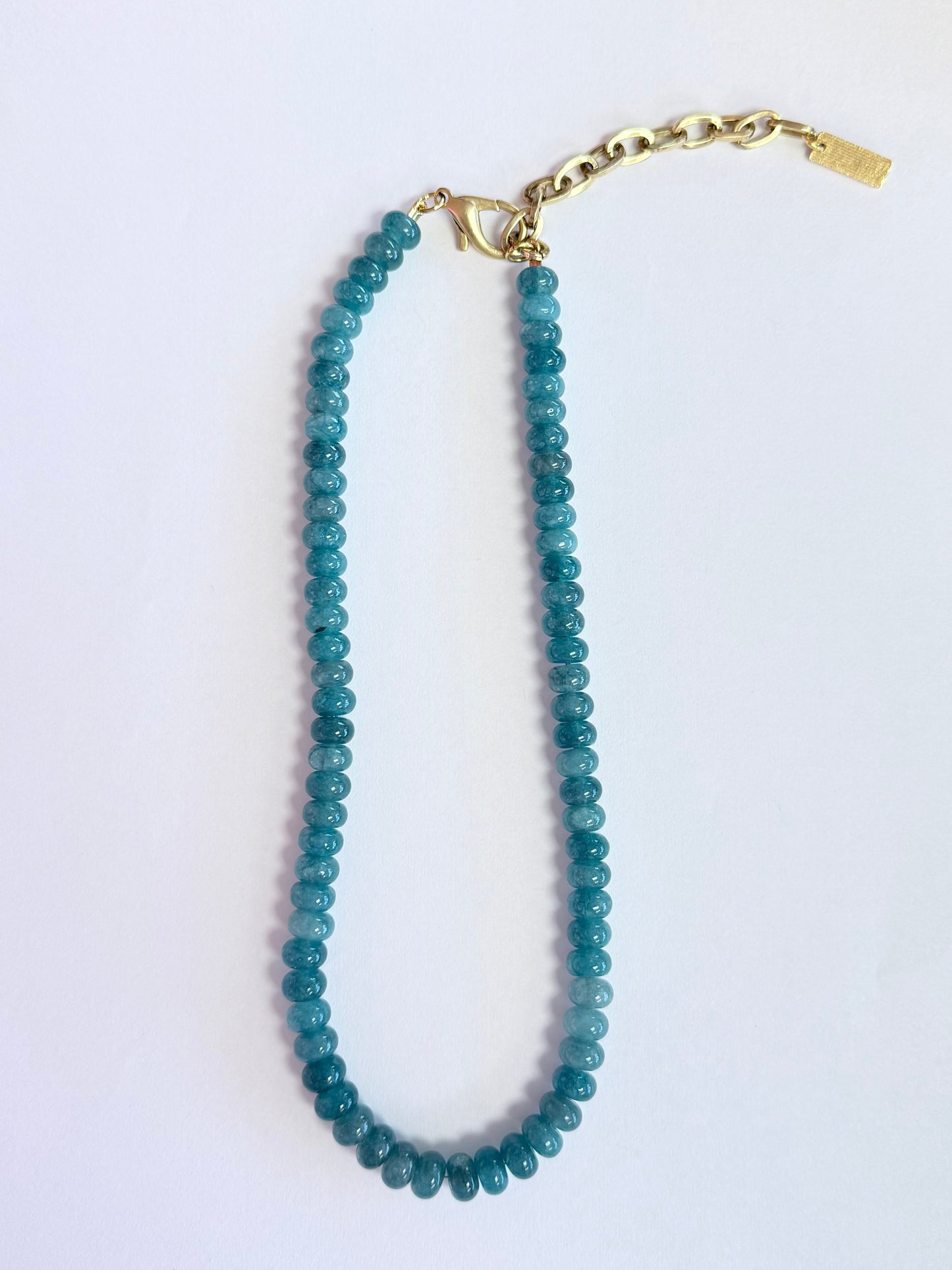 Handmade Glass Stone Necklace