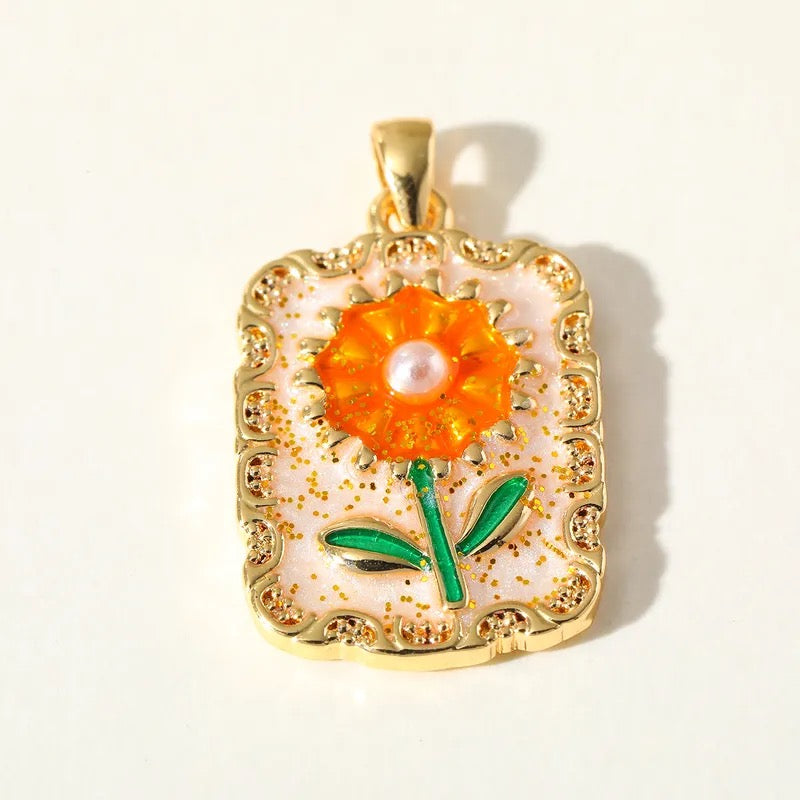 Flower & Plant Charms Collection