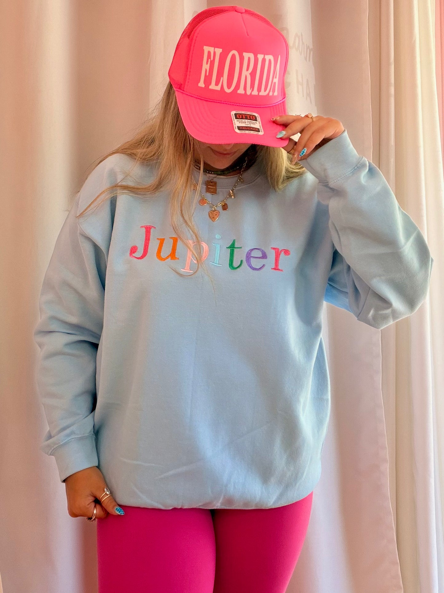 Embroidered Jupiter Sweatshirt