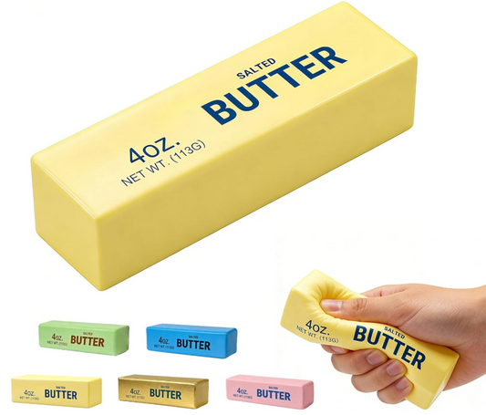 ***PRE-ORDER*** Doh Butter Squishy™ | Soft Scented Fidget Toy | Slow Rising Stress Relief Butter Stick