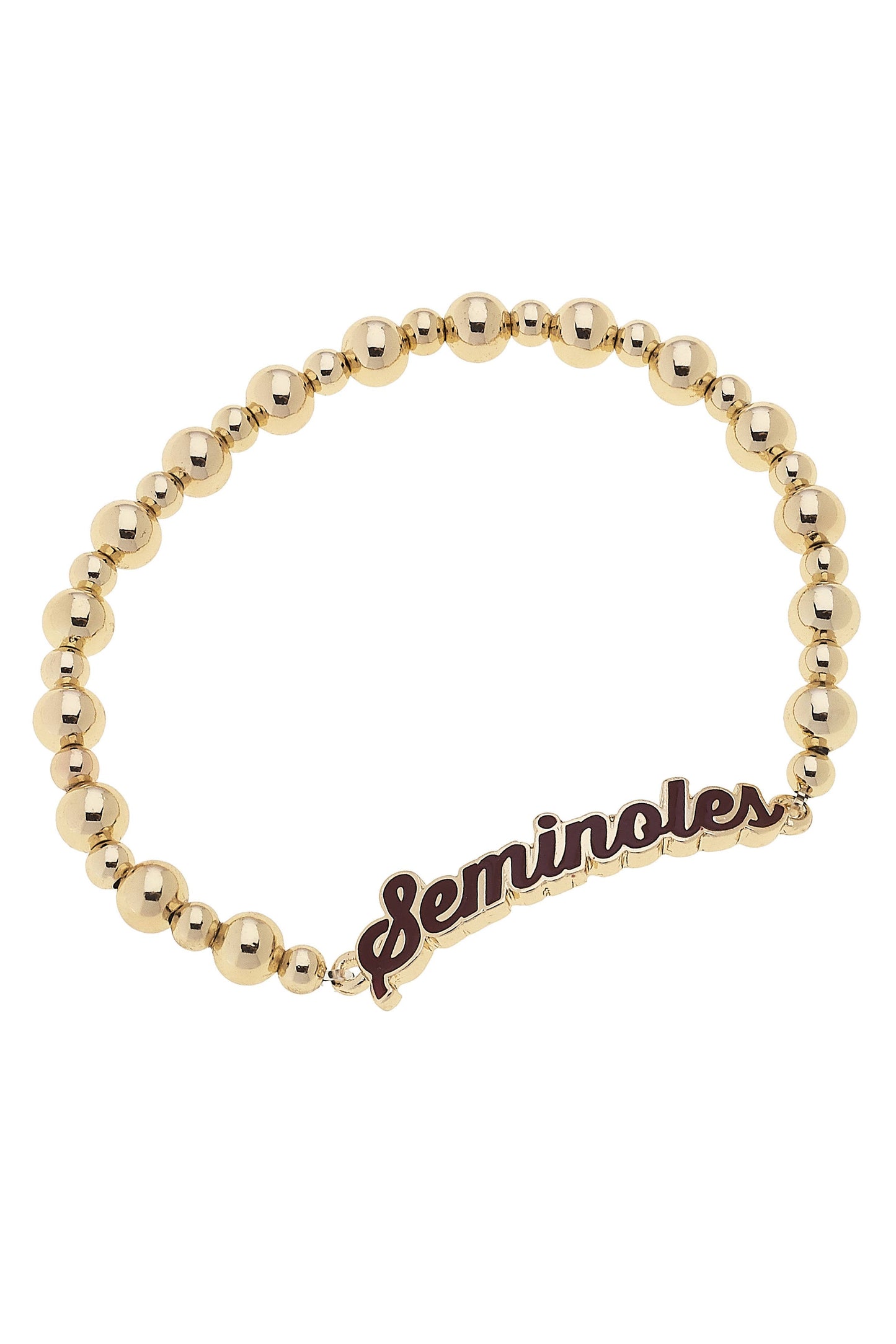 Florida State-Inspired Autograph Enamel Stretch Bracelet