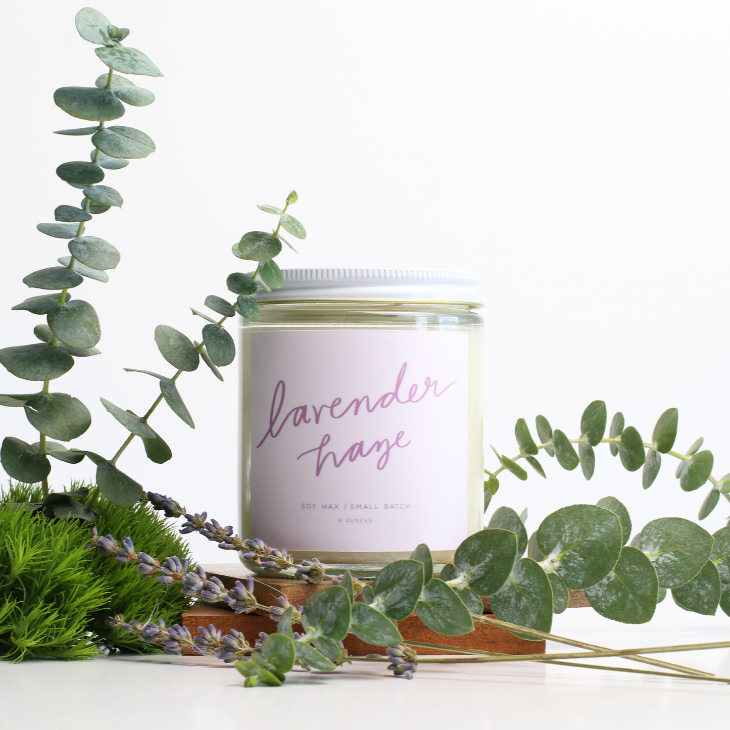 Lavender Haze | Lavender, Bergamot & Cedar Candle | 8 oz