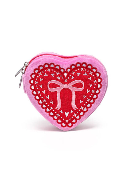 Valentine’s Jewelry Zip Case – Heart Bow Limited Edition
