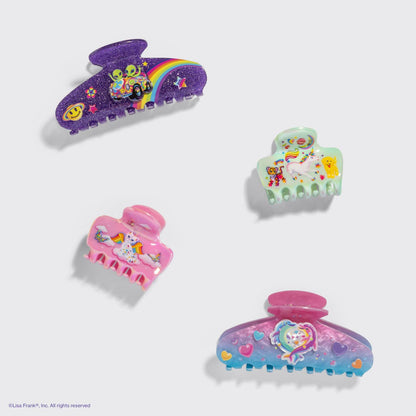 Lisa Frank x Kitsch Cloud Clip – Angel Kitty Hair Claw Clip