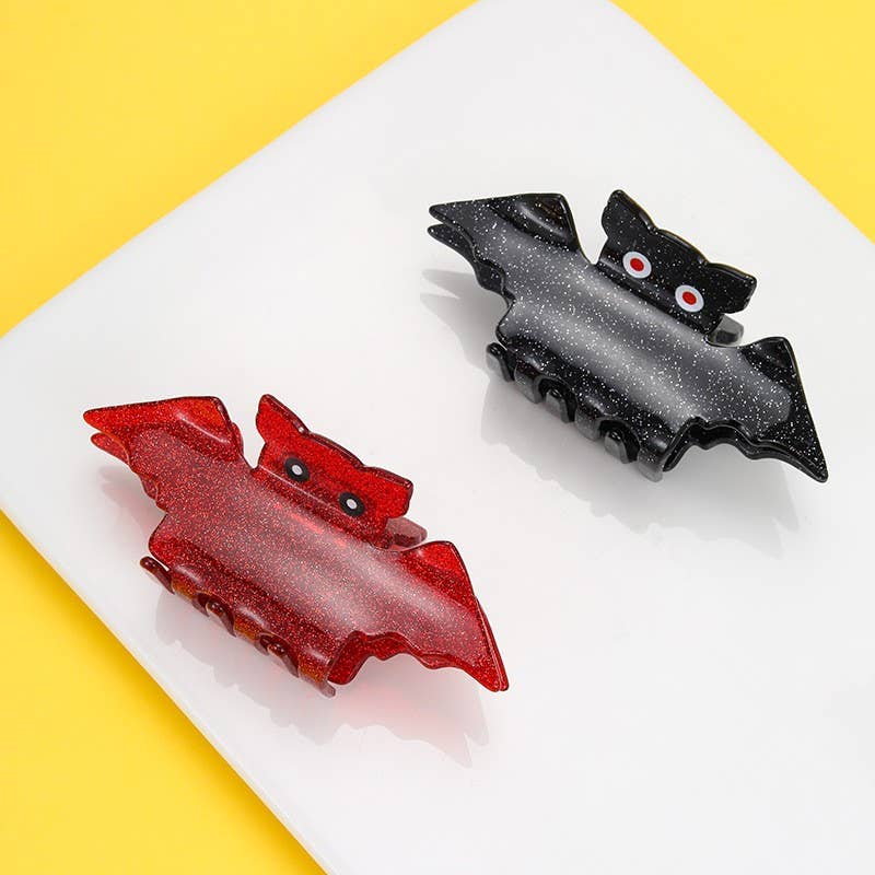 HALLOWEEN BAT HAIR CLAW CLIPS | 40H1146