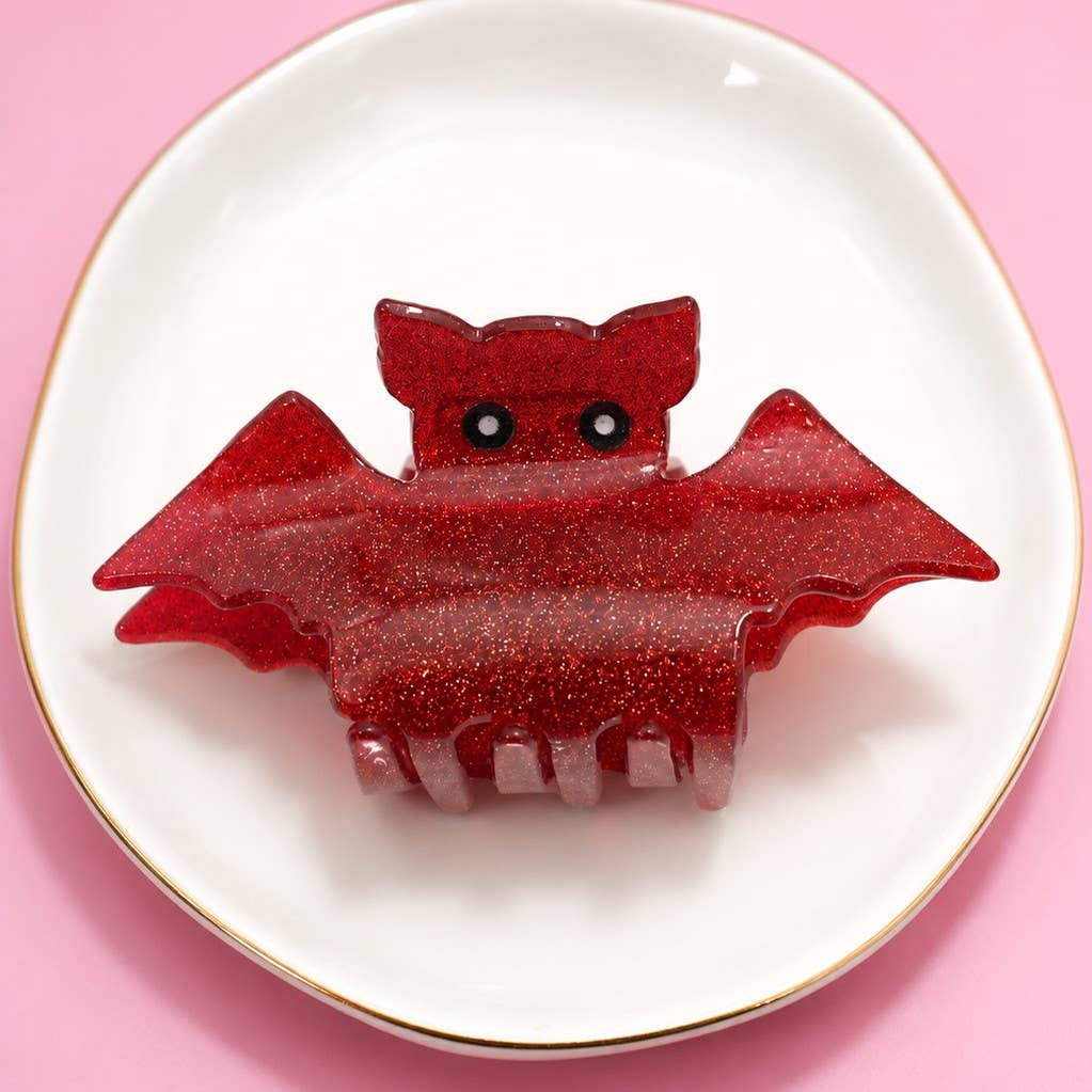 HALLOWEEN BAT HAIR CLAW CLIPS | 40H1146