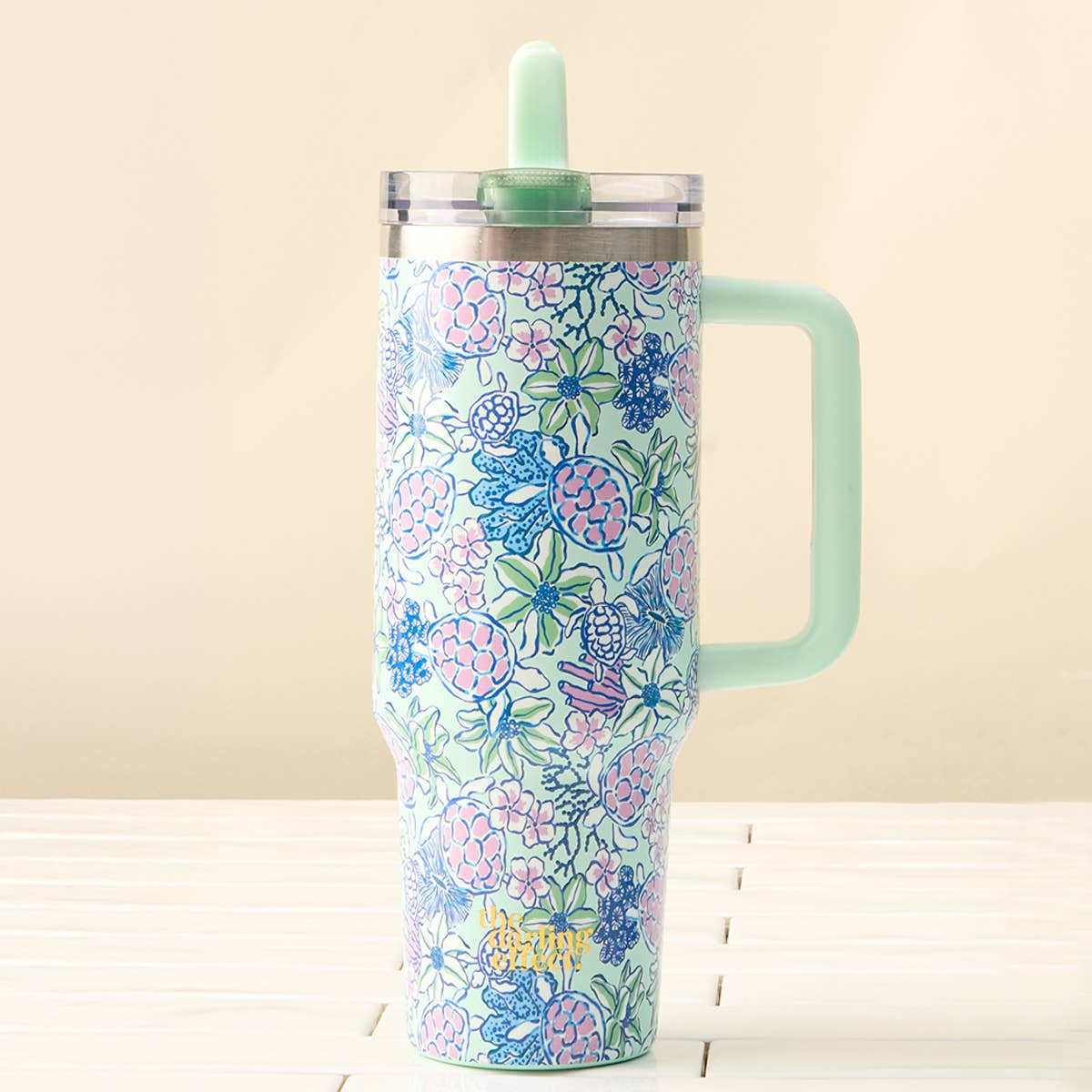 40 oz Lifestyle Flip Straw Tumbler–Coastal Cove