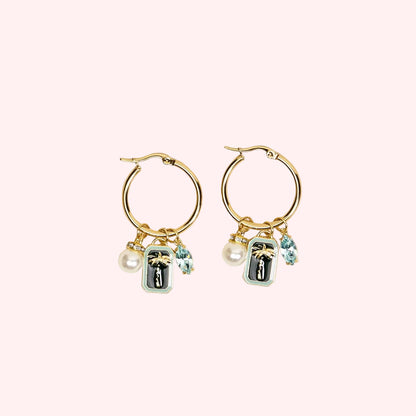 Signature Hoop Earrings–Island Breeze