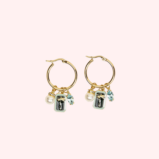 Signature Hoop Earrings–Island Breeze