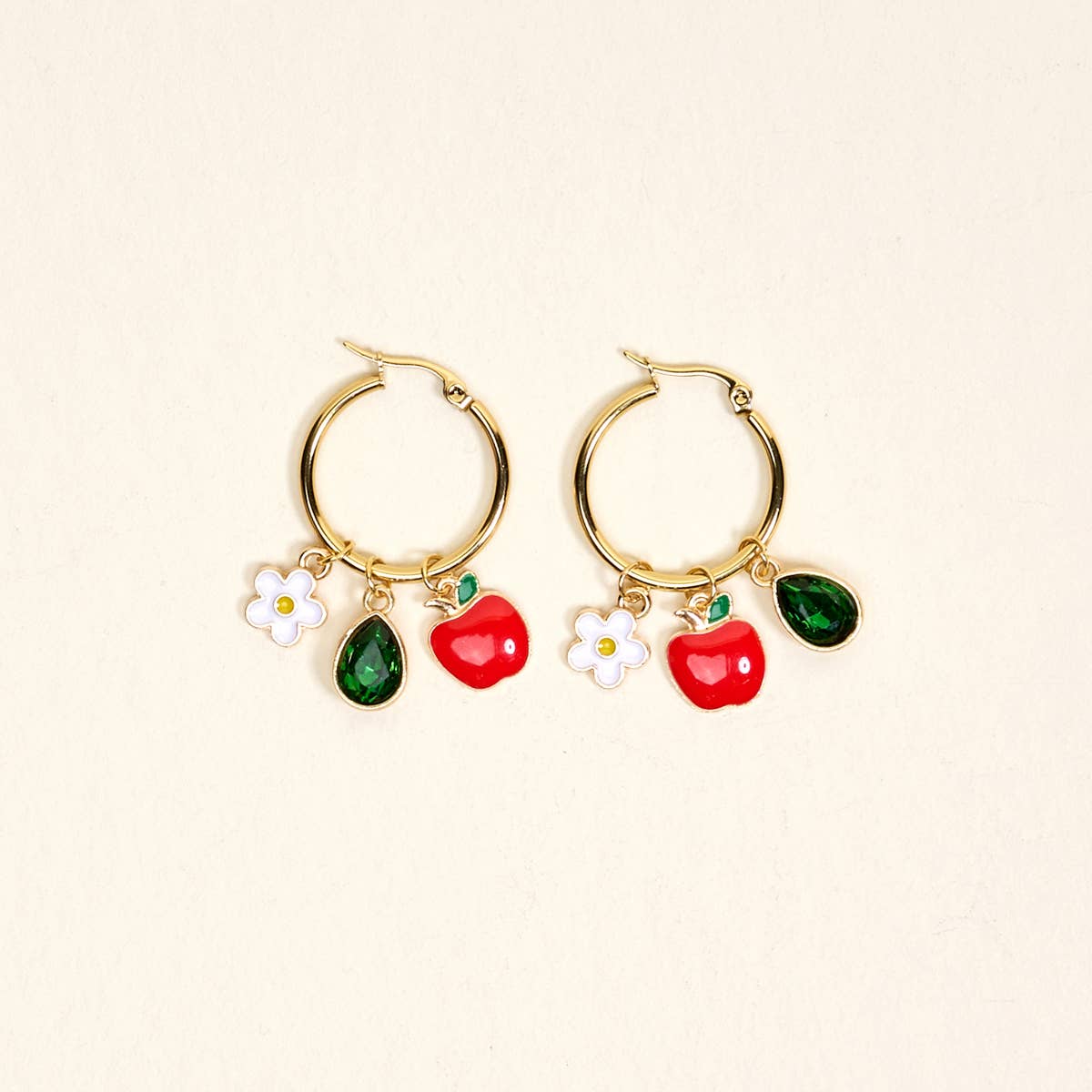 Signature Hoop Earrings–Apple of My Eye