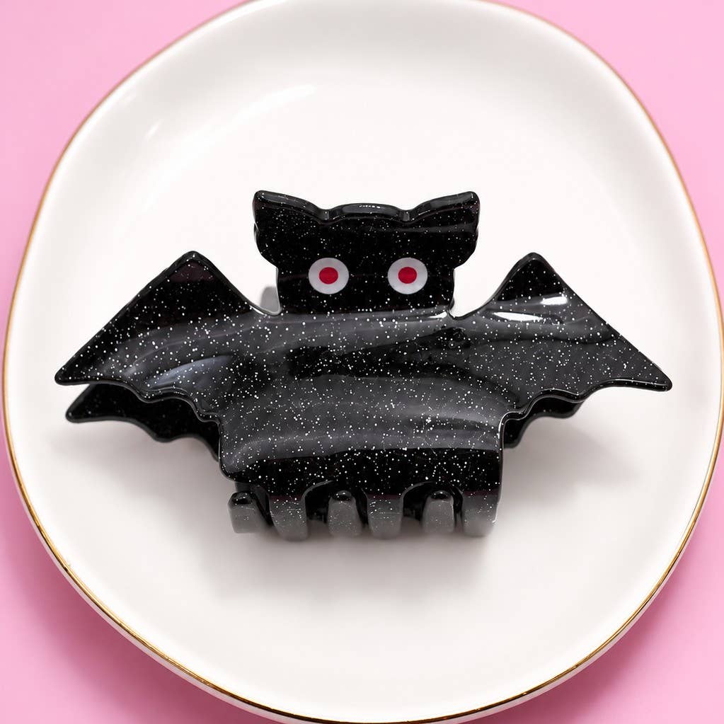 HALLOWEEN BAT HAIR CLAW CLIPS | 40H1146