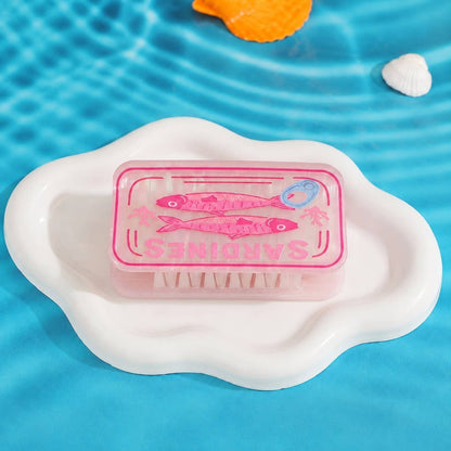 Retro Gourmet Sardine Tin Hair Claw Clip | 40H1097