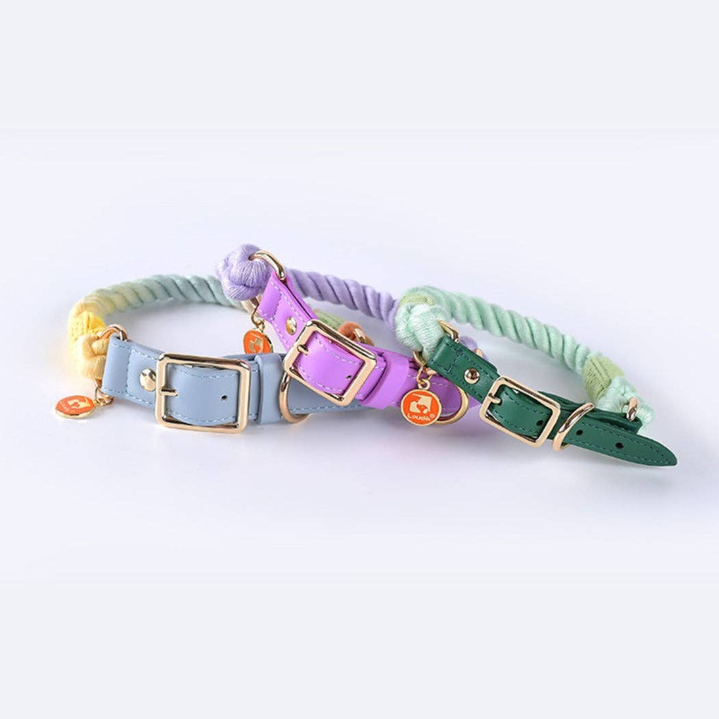 Loofie - Cotton Rope Dog Collar