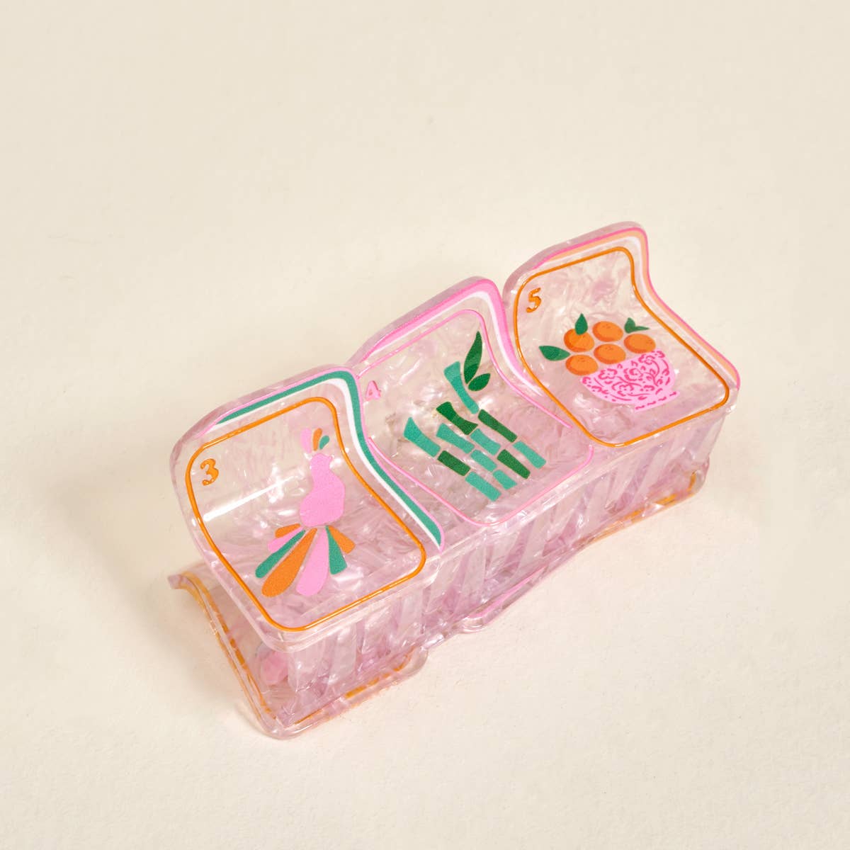 Mahjong Claw Hair Clip – Cute Mahjong Hair Accessory | Let’s Play Mahjong Collection