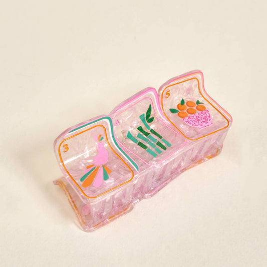 Mahjong Claw Hair Clip – Cute Mahjong Hair Accessory | Let’s Play Mahjong Collection