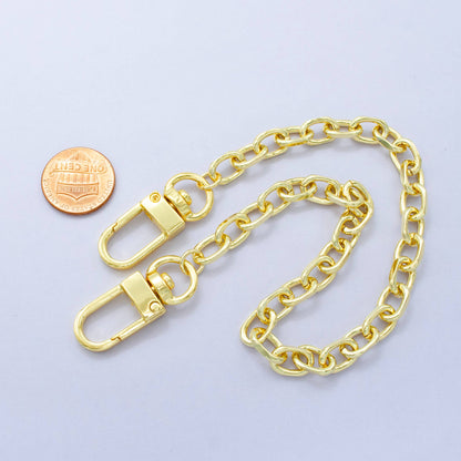 Gold Filled Cable Purse Chain for DIY Bag Charms